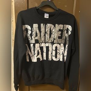 Raider Nation NFL Las Vegas Raiders Black Sweatshirt